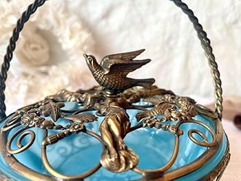 Amazon.co.jp: 鳥と女神のボンボニエール フランスアンティーク