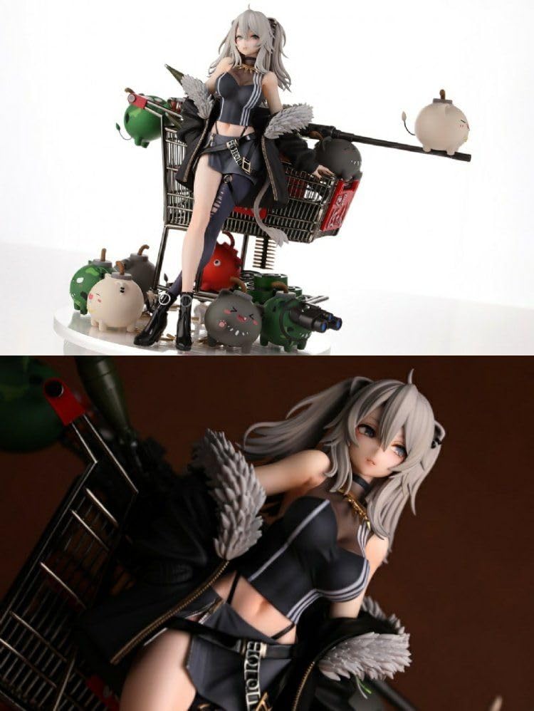 Amazon | 白組みレジンキット 獅白ぼたん 1/7スケール レジン製