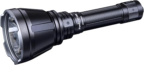 Fenix HT18R 2800 Lumen USB-C Rechargeable Long-Range Flashlight, 1203 Yards Beam Distance, Includes Red & Green Filters for Versatile Lighting