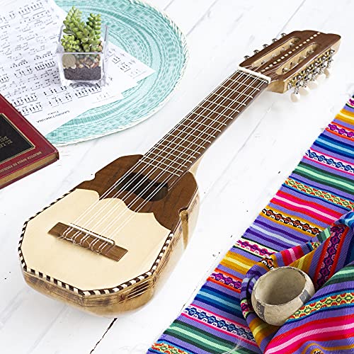 Novica Inca Sun Wood Charango Guitar #TOP7
