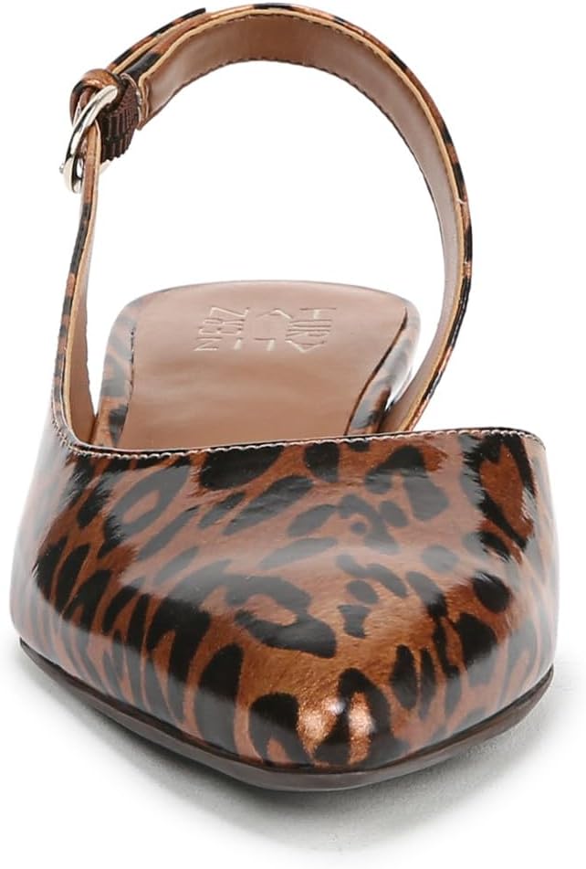 Naturalizer Womens Banks Pump Leopard Print Faux Leather 8 M - Image 2