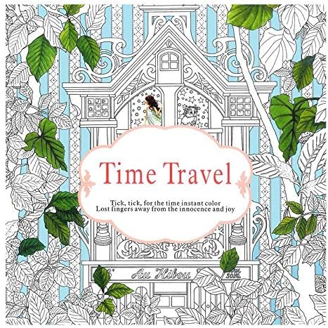 Download Time Travel Coloring Books Antistress Art Drawing Painting Secret Garden Colouring Book With 24 Color Pencil For Adult Children Girls Buy Online At Best Price In Uae Amazon Ae