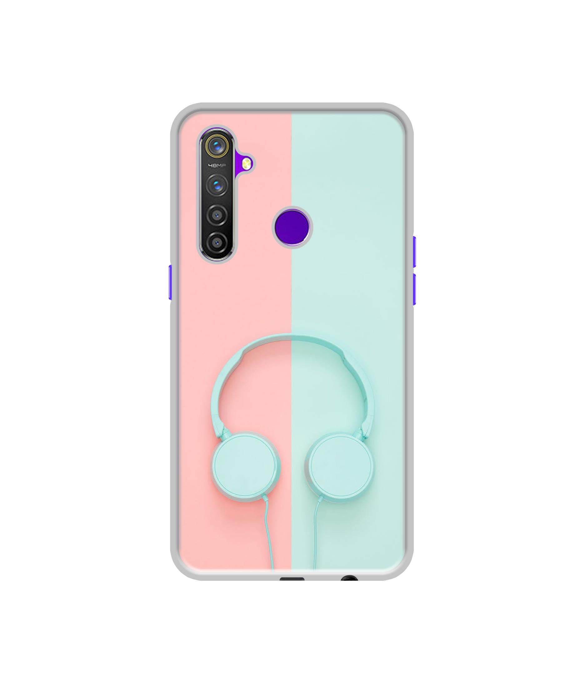 Amazon Brand - Solimo Designer Head Phone UV Printed Soft Back Case Mobile Cover for Realme 5 Pro (B0853YDRT2) Amazon Price History, Amazon Price Tracker
