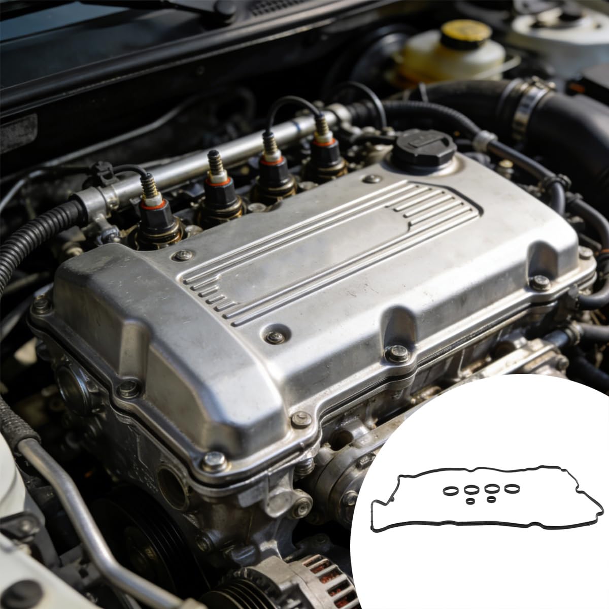 Ludom Juego de Juntas de Tapa de válvulas para Mini Cooper R61 R60 Peugeot 207 308 C4, 11127567877