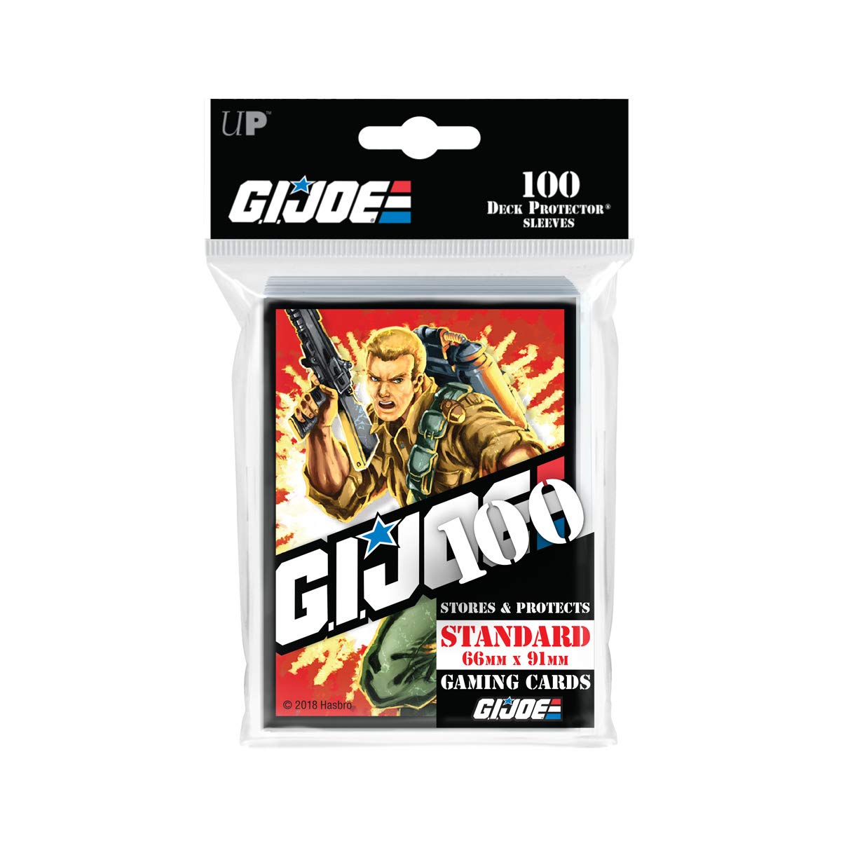 Amazon.com: G.I. Joe Duke Deck Protector Sleeves for Standard Size Cards  (100 ct.) : Toys & Games