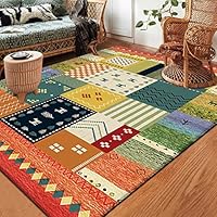 Amazon.co.jp: [YXSNG] 花柄 エスニック ラグ カーペット