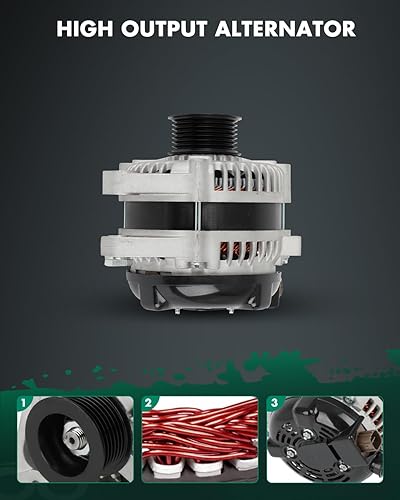 Miniatura 5 de SCITOO Reemplazo del alternador para Toyota para FJ Cruiser 2007-2010, para Toyota para Tacoma 2005-2015, para Toyota para Tundra 2006-2010 11138