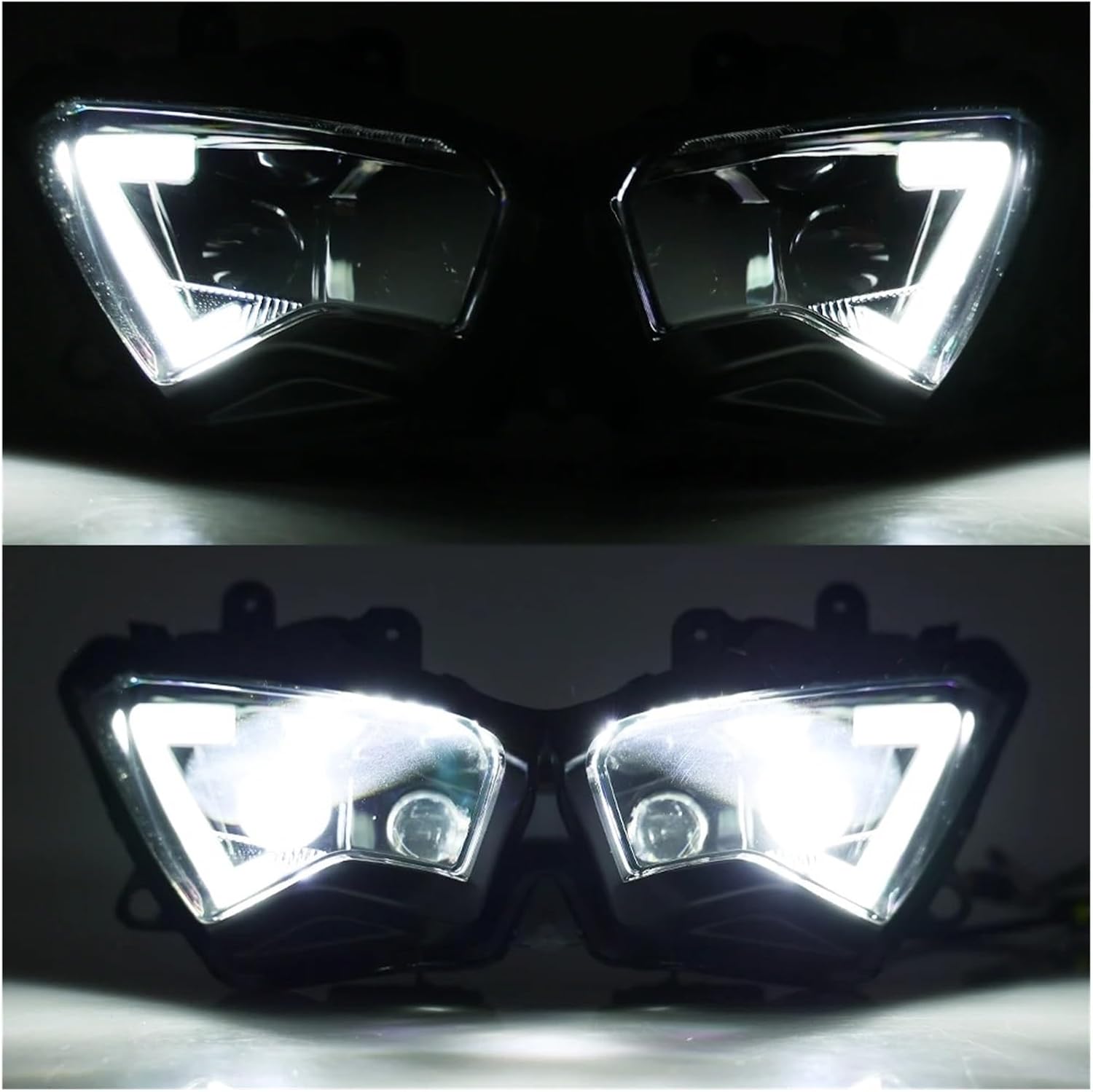 ヘッドLight オートバイフロントヘッドライ に適合するZX6R用 に適合するZX6 636用