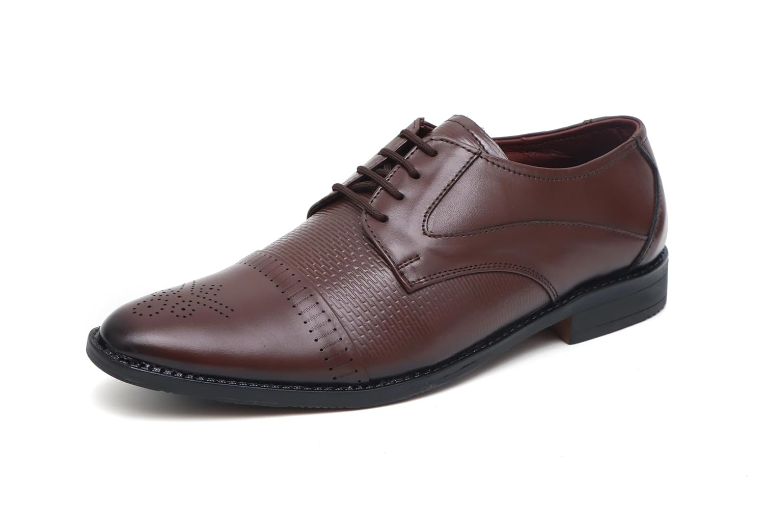 ARAMISH Men’s Genuine Leather Lace Up Formal Shoes