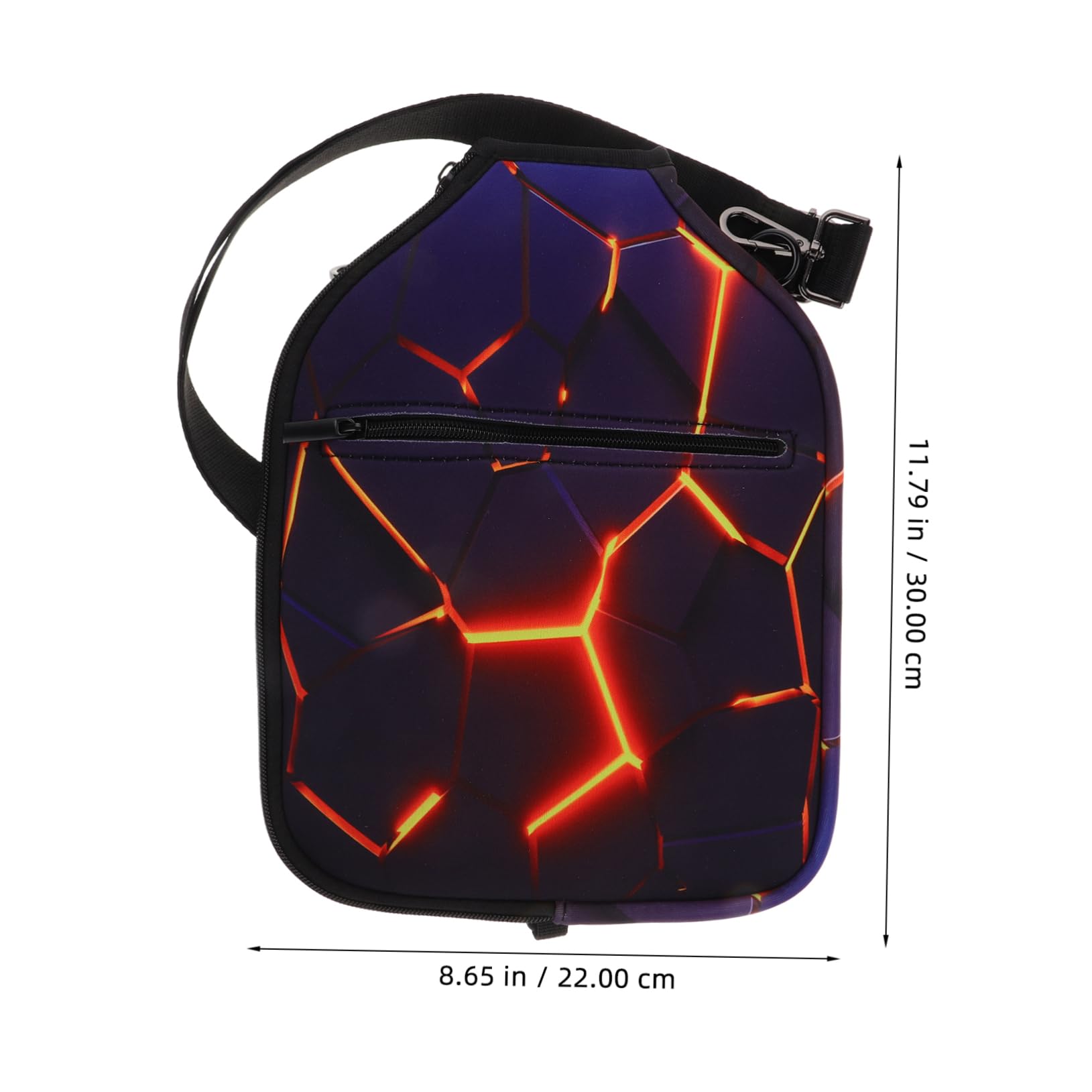 Toddmomy Reusable Racket Case Outdoor Racket Cover Ball Organization Protective Cover Shoulder Bag