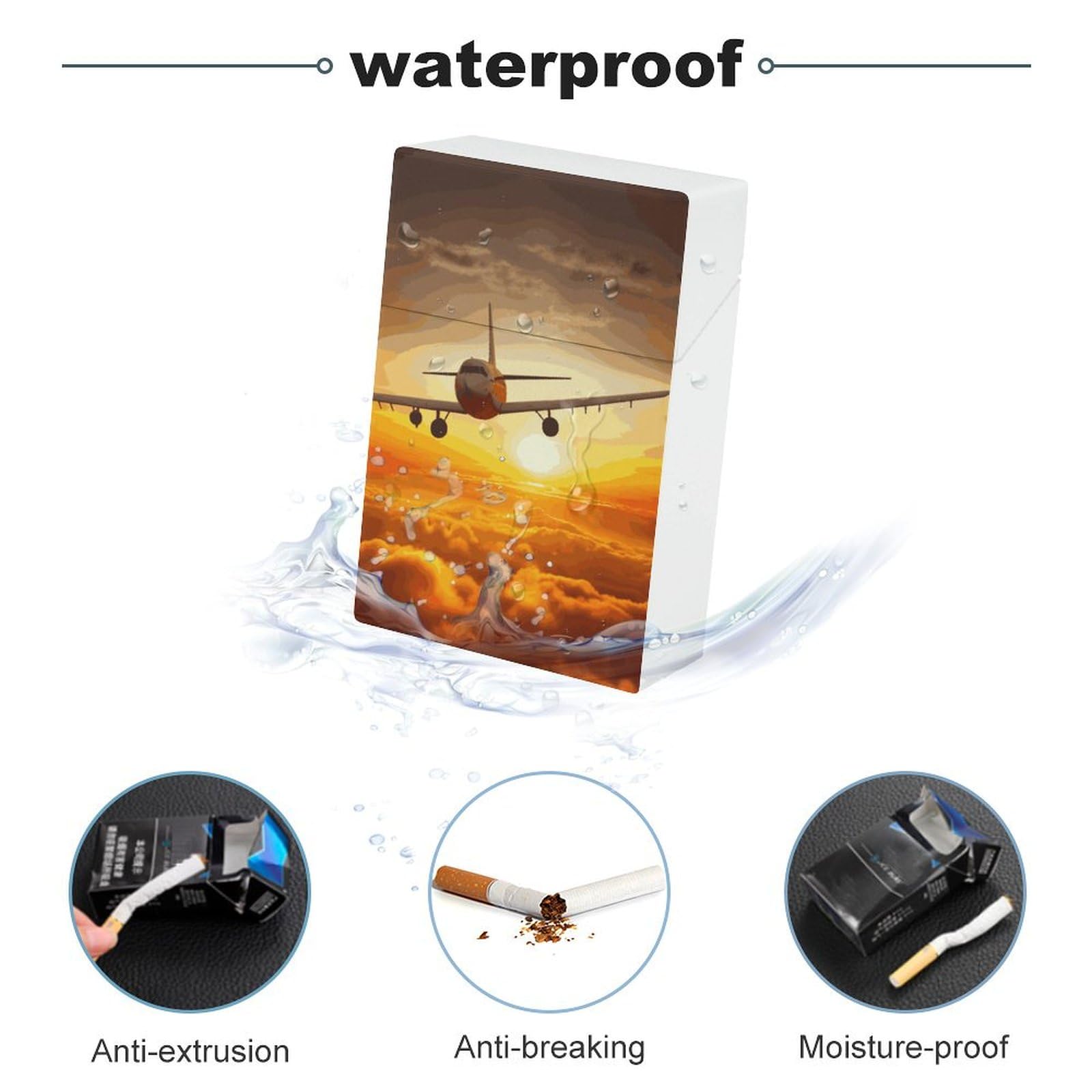 plane cigarette pack Amazon.com: Cigarette Case Aircraft Plane at Sunset Cigarette Holder Case  Small Lighter Storage Box Elegant Stylish Plastic Cigarettes Box Lighter  Accessories for Women Men : Health & Household