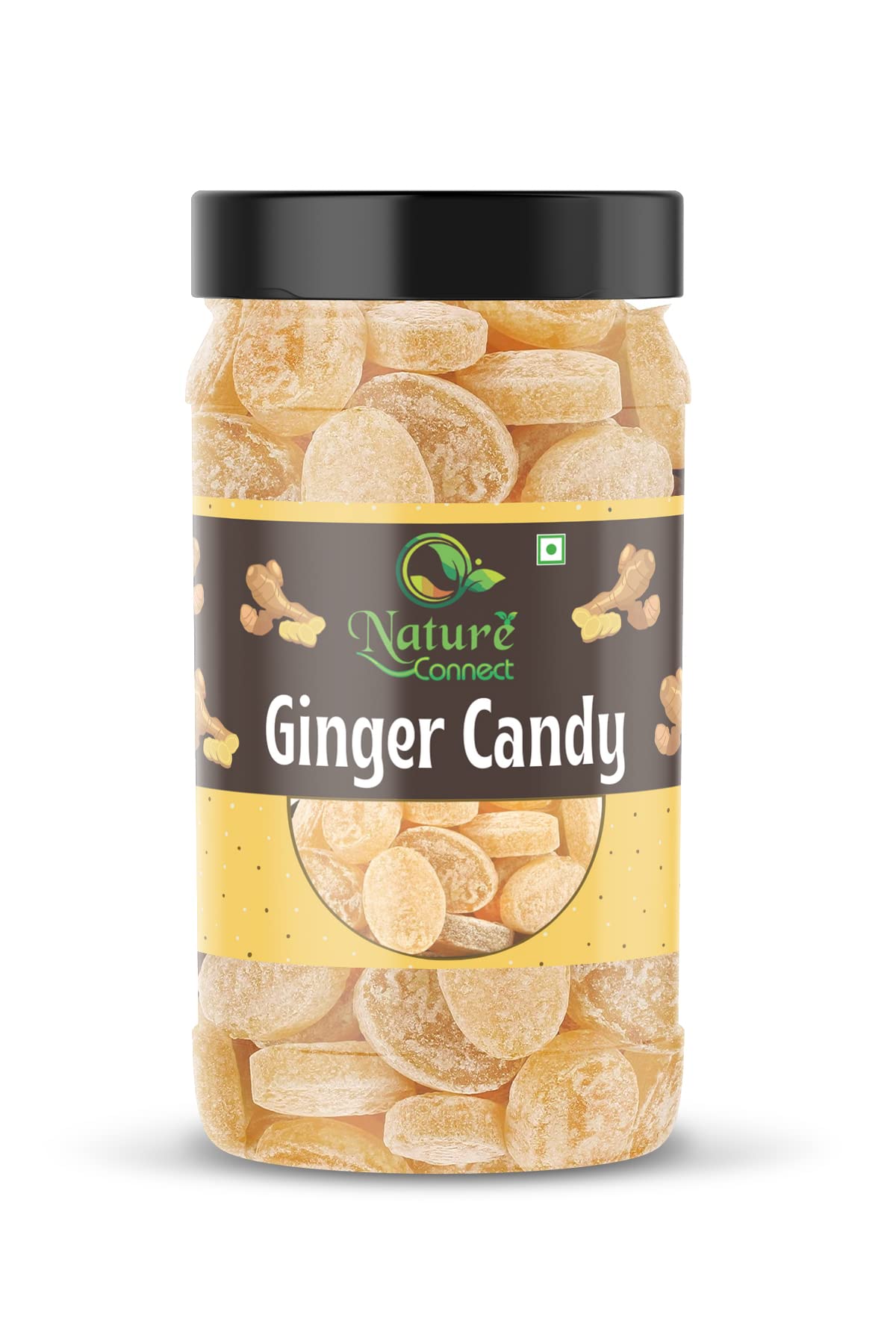 Nature Connect Ginger Flavour Candy 800 gms |Candy Khatti Mithi Goli |Ginger Toffee | Ginger Toffee [Jar Pack] (B0BQRQ5M5Z) Amazon Price History, Amazon Price Tracker