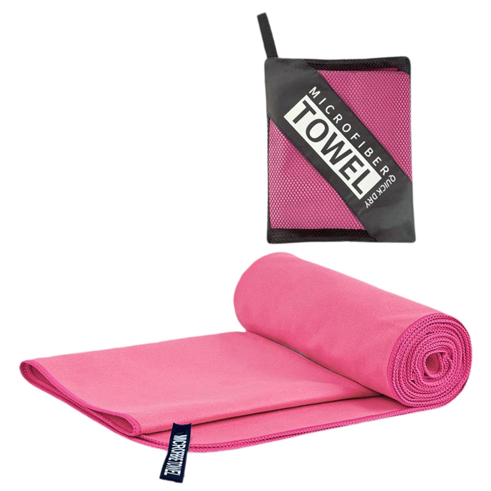 Quick Drying Towel Fast Drying Travel Towel for Camping Outdoor Workout Rose Red | Sporting Goods | Fitness Running & Yoga | Fitness Equipment & Gear | Gym Towels-image-17