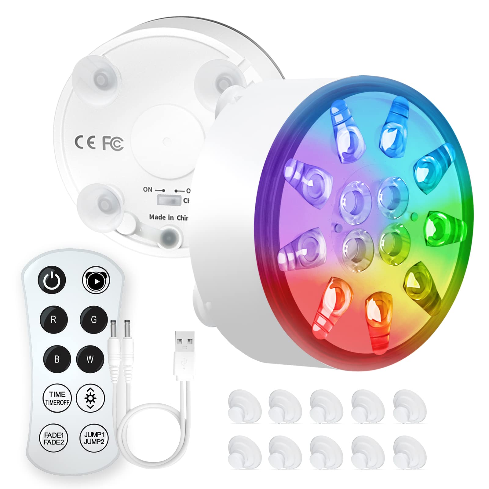 Buy Smarich Upgraded Rechargeable Submersible Led Light IP68