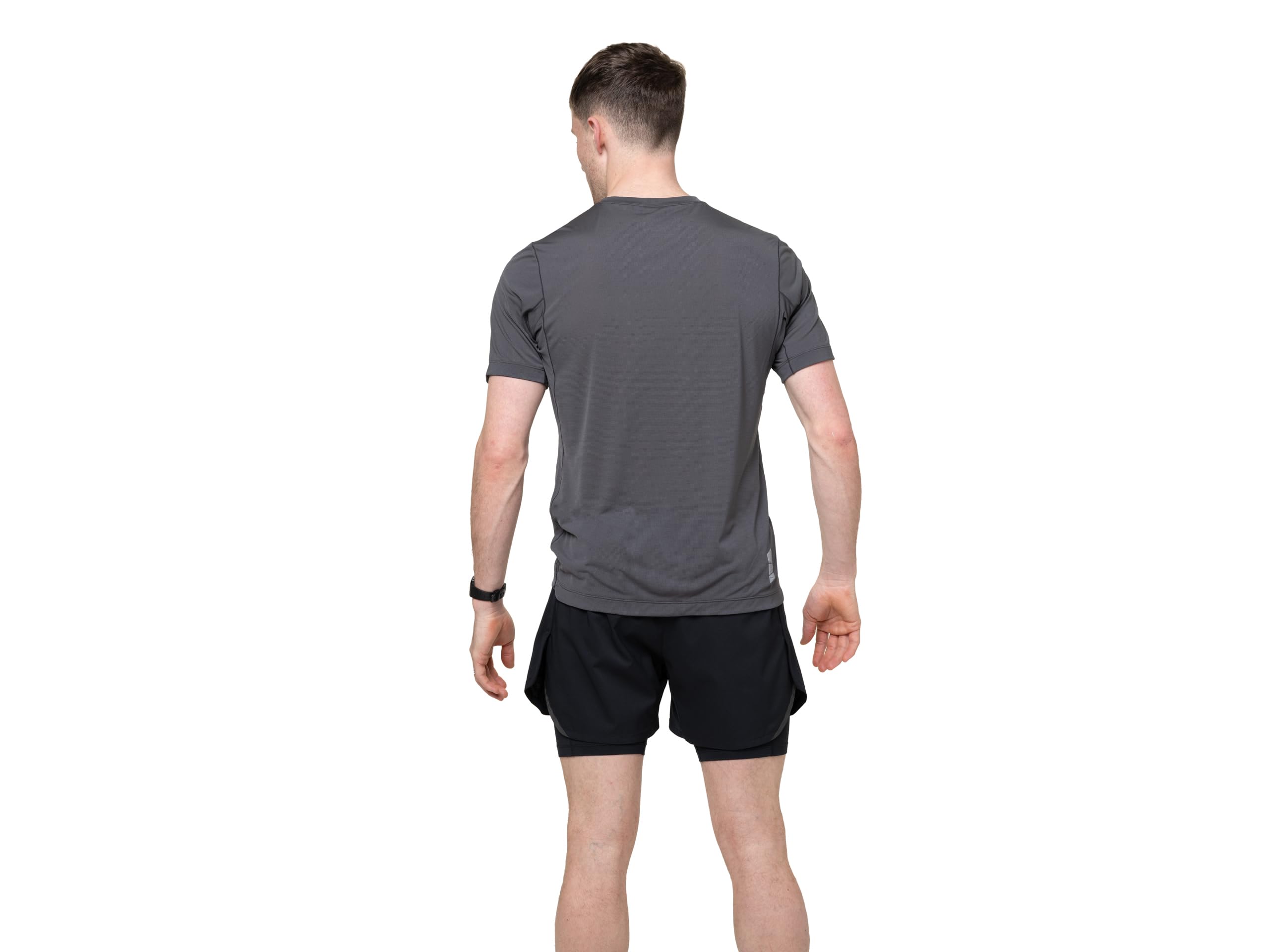 Ronhill Running Tech S/S Camiseta para Hombre, Oxide/Ronhill Red, Talla M