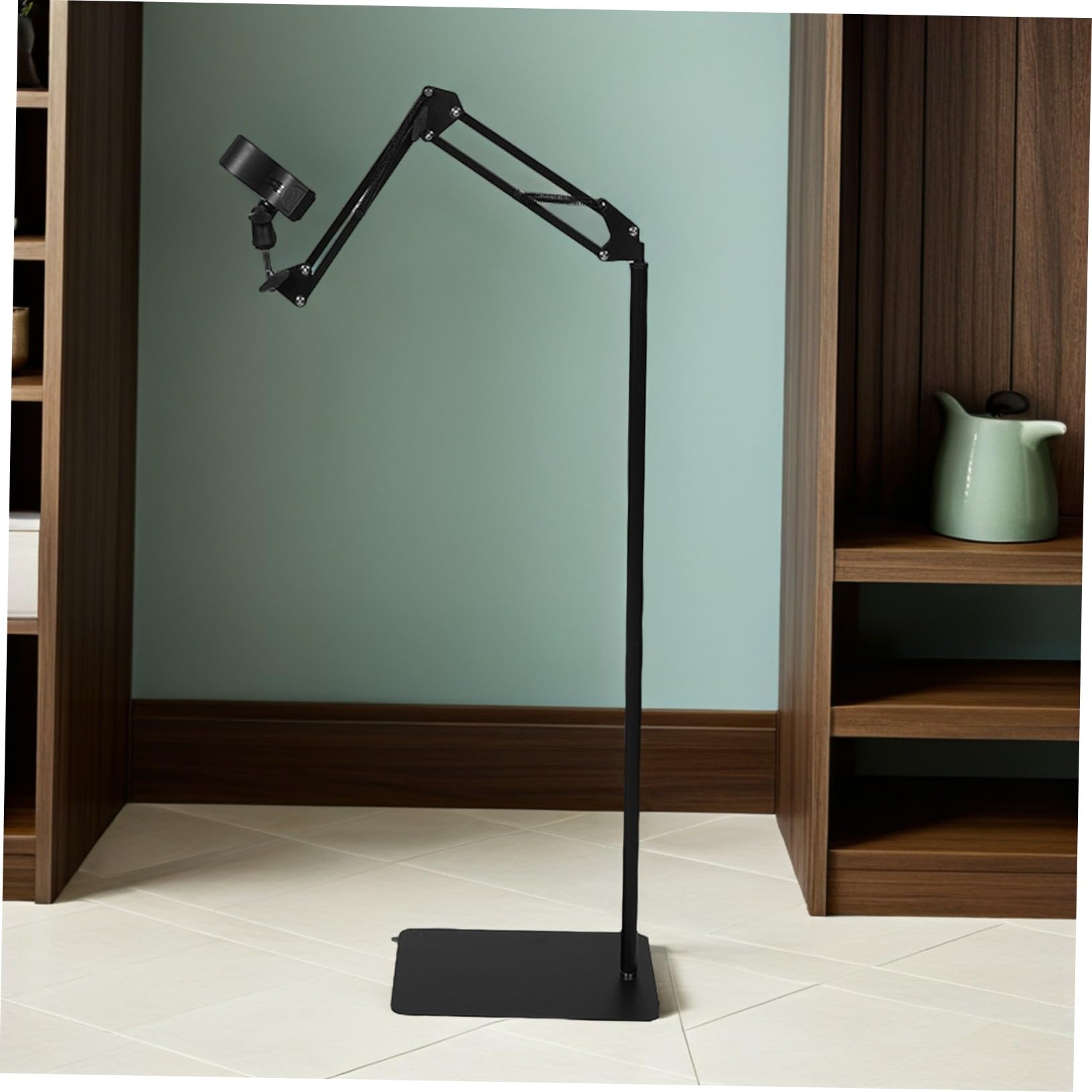 Anneome Soporte para Secador De Pelo Lazy Stand Soporte para Secador De Pelo Manos Libres Ajustable Manos Libres Lazy