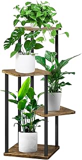 Sponsored You’re seeing this ad based on the product’s relevance to your search query.Learn more about this advertisement YOCOMEY 4-Tier Wooden Flower Shelf, Plant Shelf, Multi-Tier Flower Stand, Plant Stand, Flower Bench, Flower Stairs, Plant Stairs, Standing Shelf for Indoor, Garden, Balcony, Decoration (Black)