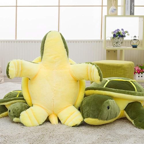 Miniatura 3 de Almohada de peluche de tortuga marina, juguetes de peluche de tortuga, regalos de muñeca para niños, niñas, 19.6 pulgadas
