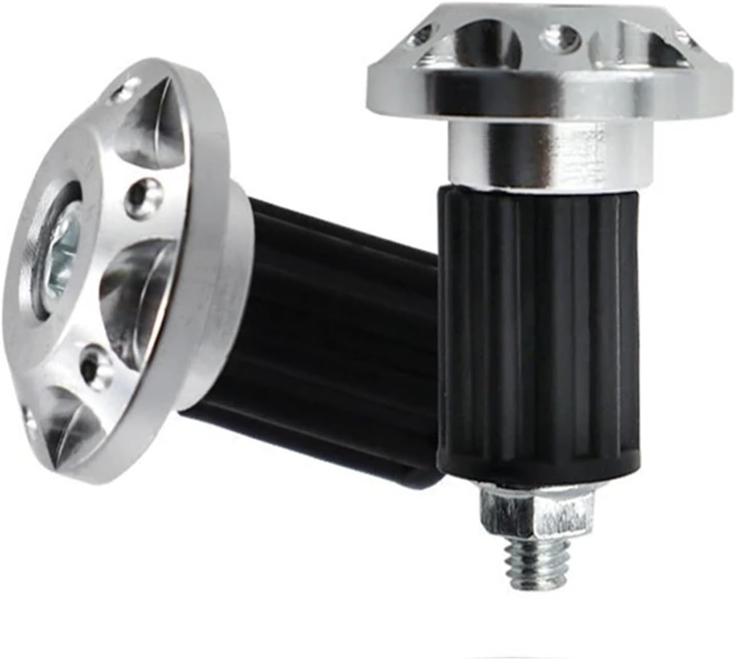 Motorcycle Handlebar End Plug 22mm Motorcycle Bar Ends Grips CNC Metal Handlebar Counterweight Plug Slider Grips Accessories.