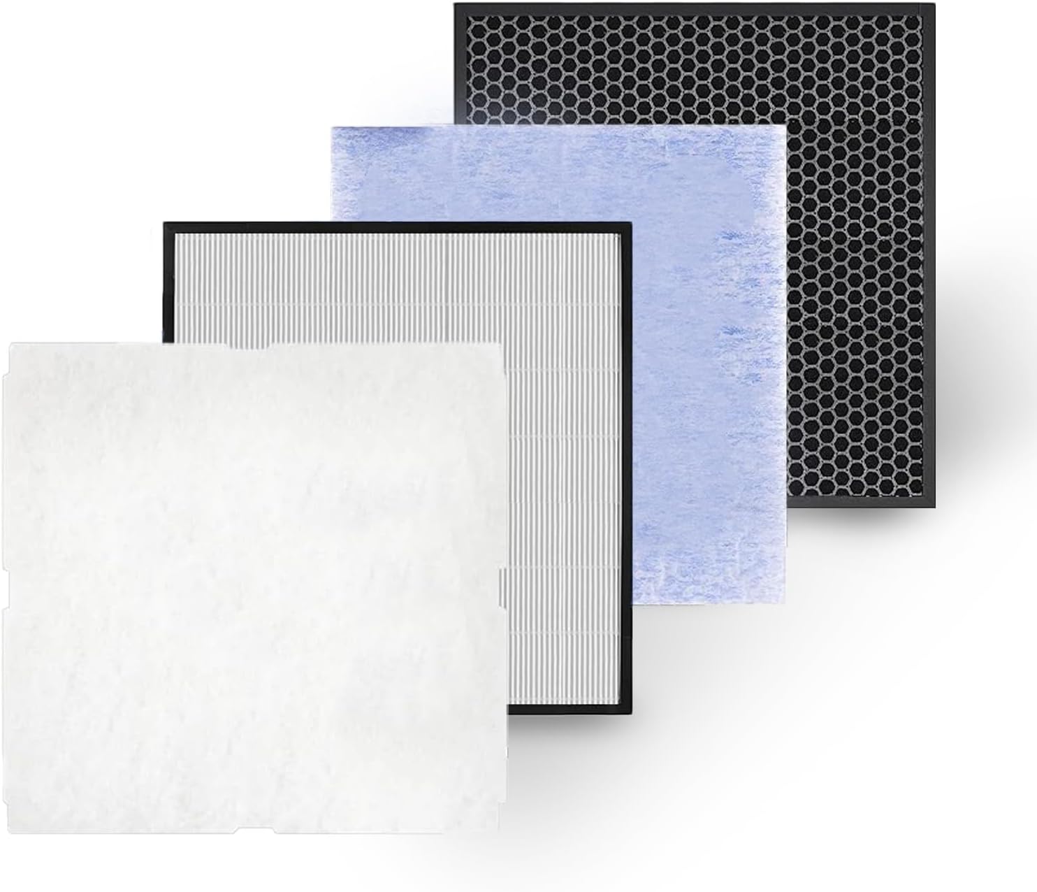 Replacement Air Filter Kit Compatible With Rabbit Air MinusA2 Purifier, Powerful Filtration High Efficiency HEPA Filter, SPA-700A, SPA-780A, SPA-780N