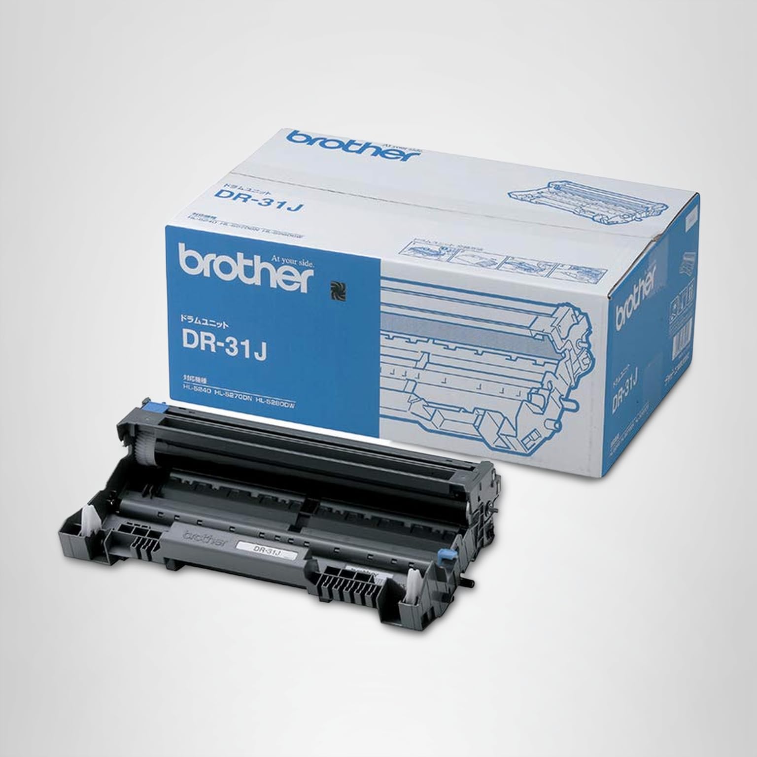 brother - 純正　brother ドラムユニット 【DR-31J】未使用品 Amazon | 【brother純正】ドラムユニット DR-31J 対応型番:HL-5280DW