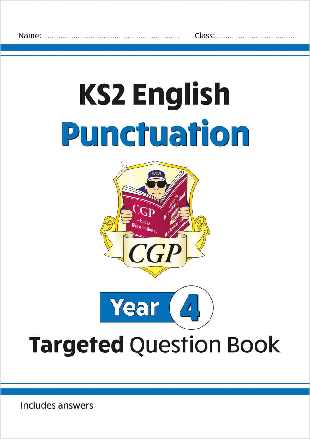 KS2 English Year 4 Punctuation Targeted Question Book (with Answers) (CGP Year 4 English)