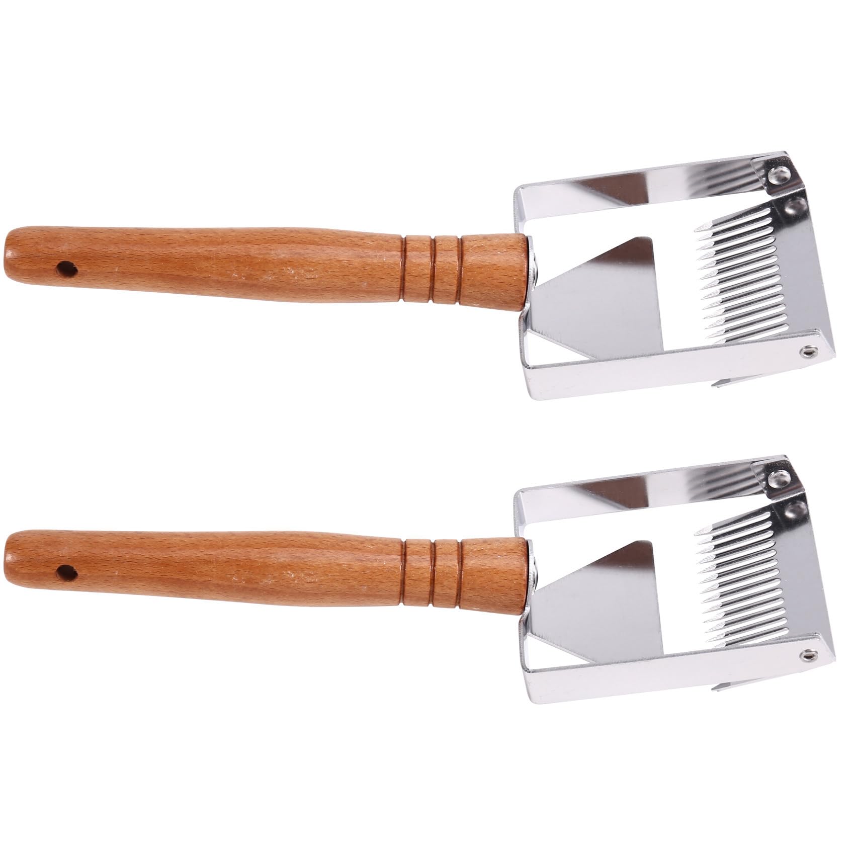 Littimoon Honey Fork, Honey Shovel, Honey Extraction and Harvesting, Multi-Toothed Honeycomb Planer, Beekeeper Tool