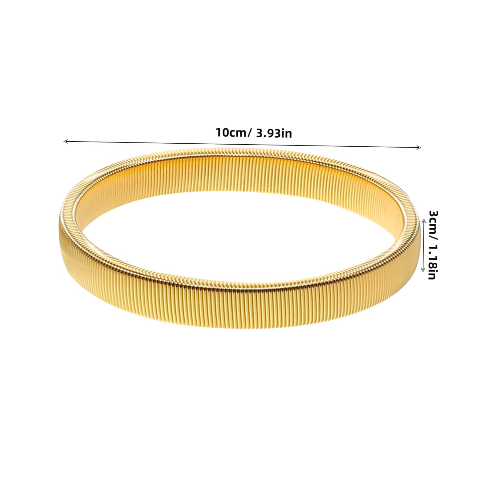 Beavorty 6 Pack Stretchy Elastic Armband Cuffs Sleek Sleeve Garters for Men Women Metal Shirt Sleeve Holders