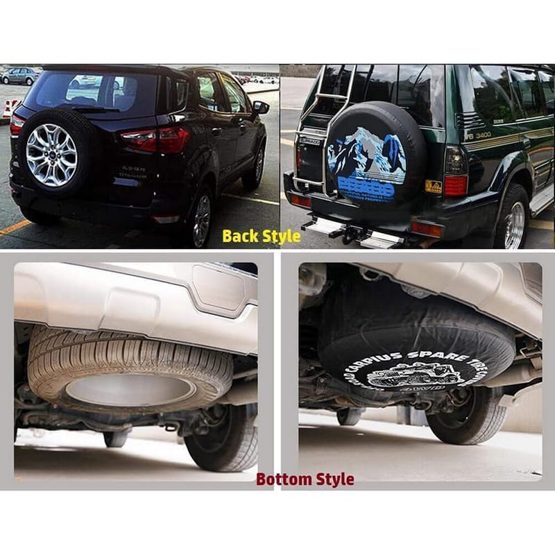 Copertura Per Ruota Di Scorta Da 17 Pollici - Impermeabile PVC Per Auto E Rimorchi - Foto 3