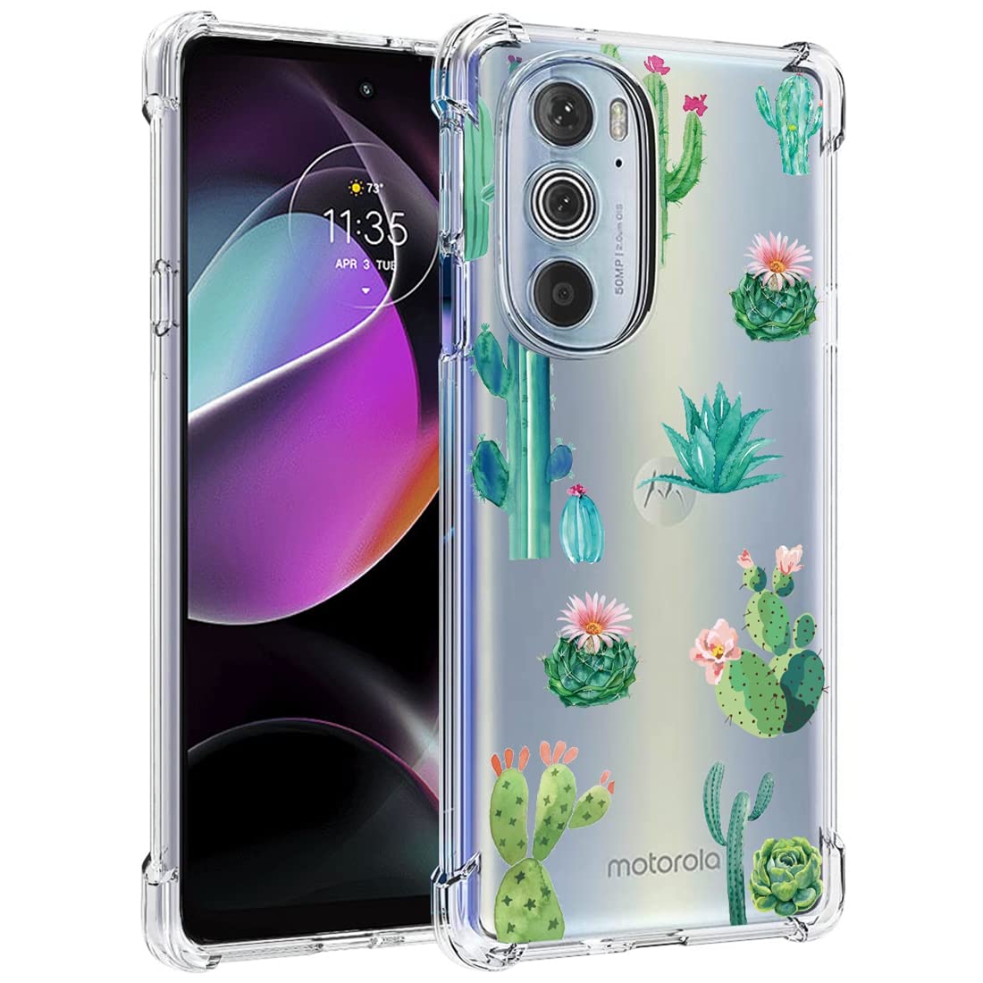Yodueiv Phone Case for Moto G 5G 2022 Case, XT2213 XT2213-1 Case for Girls Women, Soft Clear TPU Protective Transparent Case Cover for Motorola Moto G