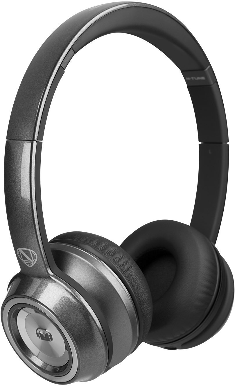 Amazon.com: NCredible NTune Core Pearl Grey On-Ear Headphones by