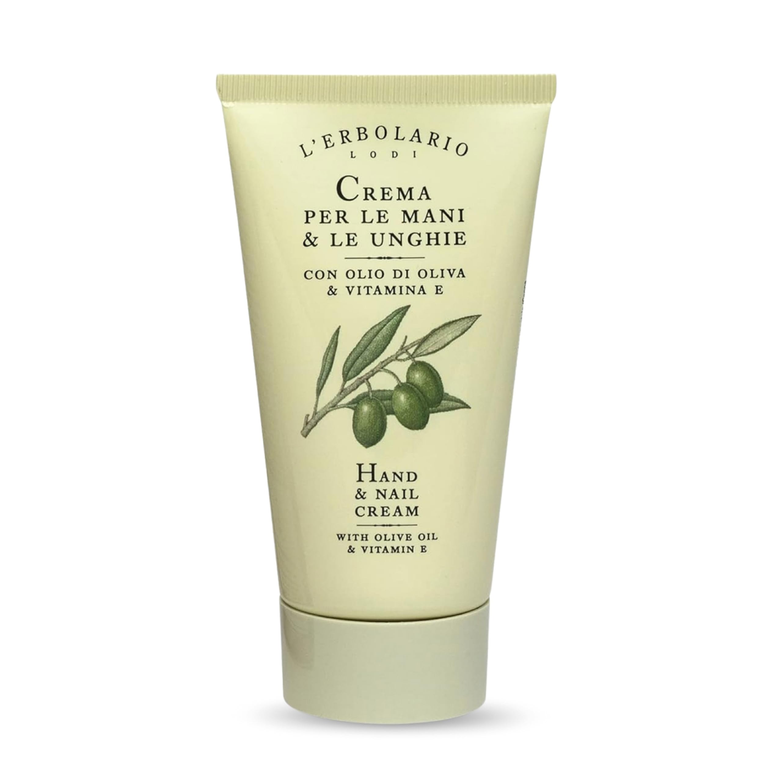 L'Erbolario Hand and Nail Cream - Moisturizing Hand Lotion for Women and Men with Shea Butter - Hand Cream for Dry Hands and Fragile Nails - 2.5 oz