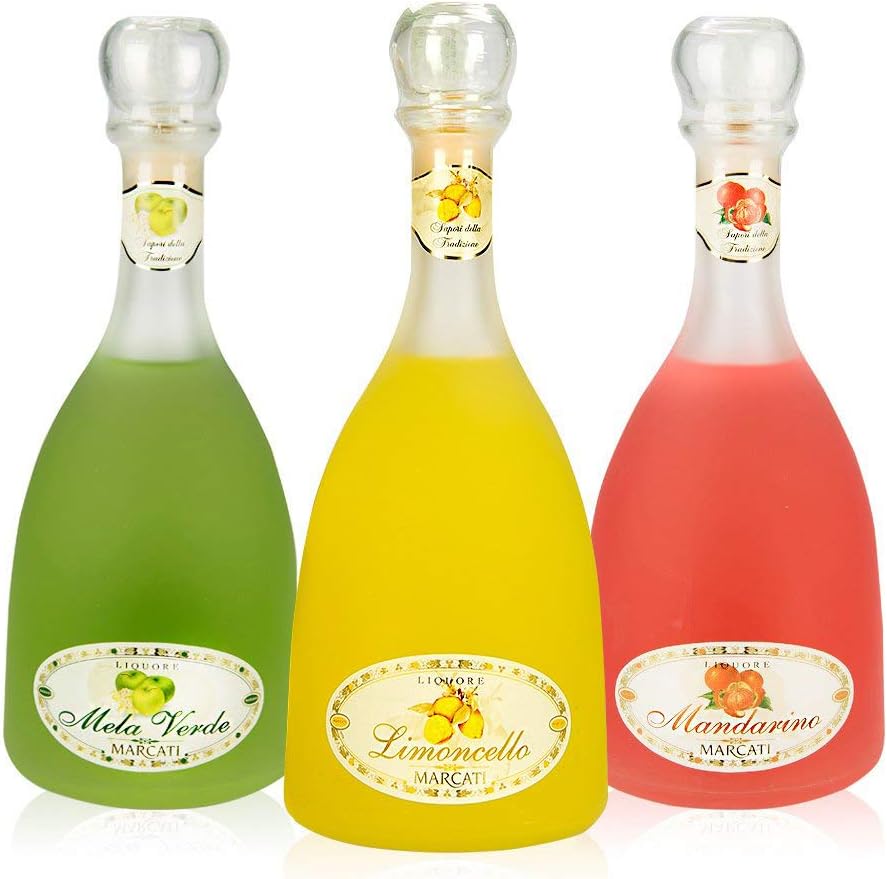 Limoncello d'Italia Marcati Collection2 (Pack 3 Bottles-satin Finish)