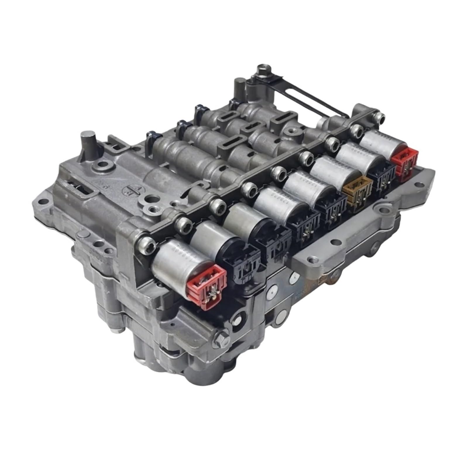 Suzhymvpu One Color A6mf1 A6mf2 Transmission Valve Body W/Solenoids Compatible With Kia Hyundai Chevrolet 6Speed Gearbox Replacement