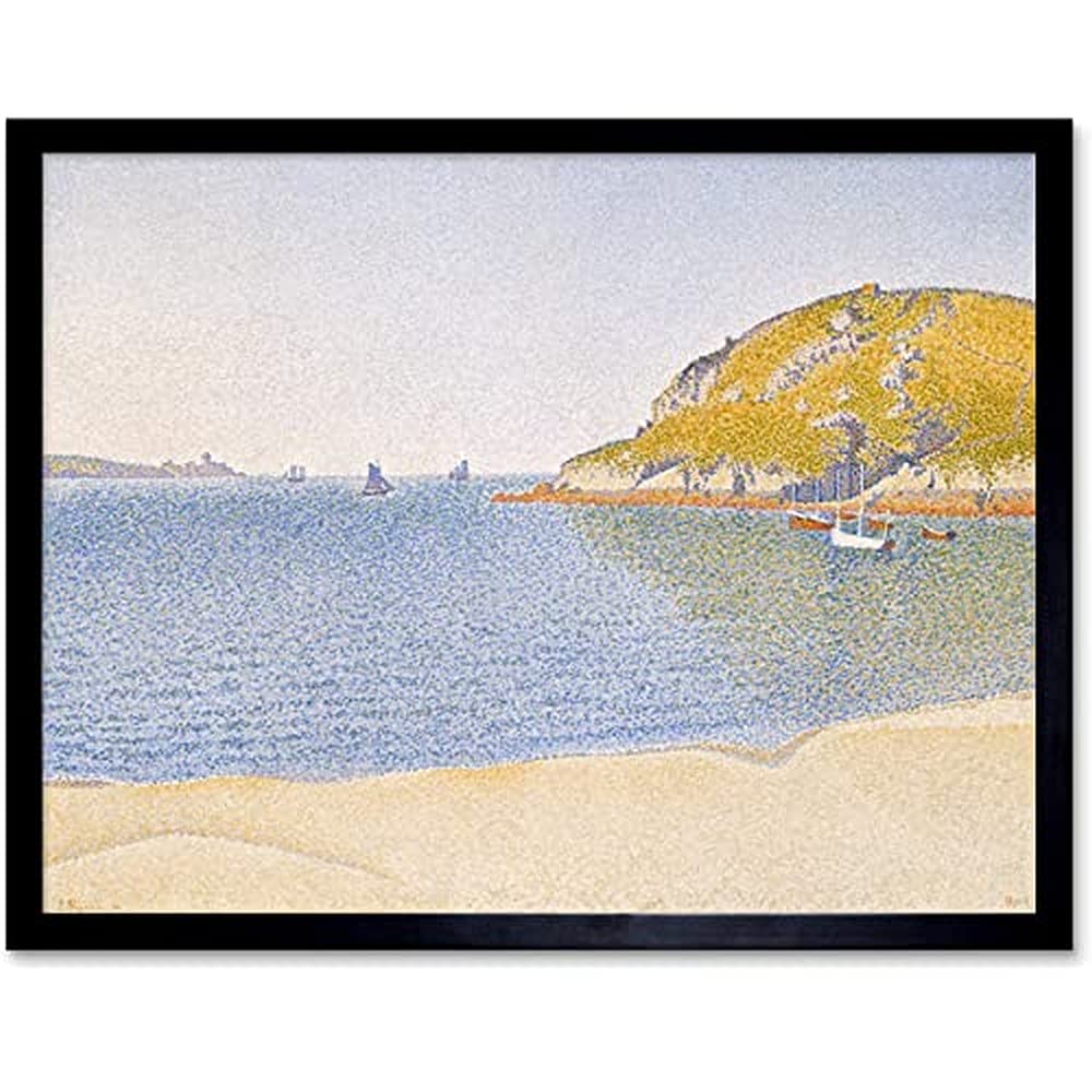 Paul Signac Port Of Saint Cast Unframed Wall Art Print Poster Home Decor Premium