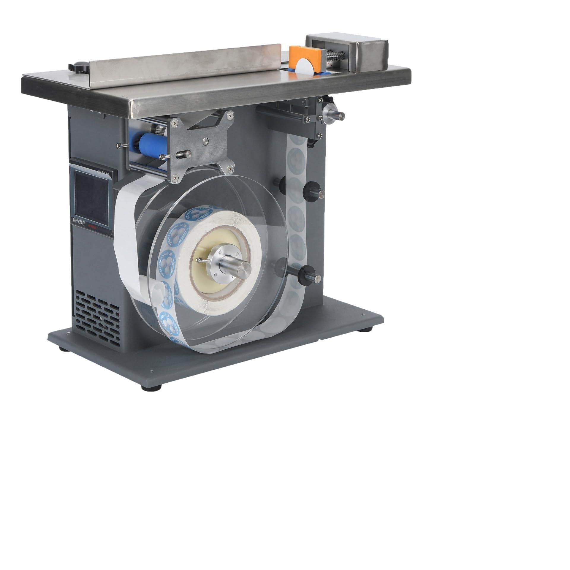 WIANQIAN Automatic Seal Label Applicator Machine with PLC Control System