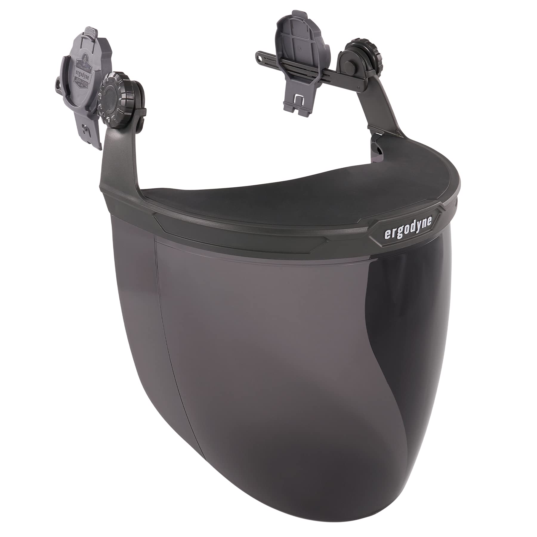 Ergodyne Skullerz 8994 - Accesorio de protección facial para casco de seguridad y adaptador estilo gorra, antivaho