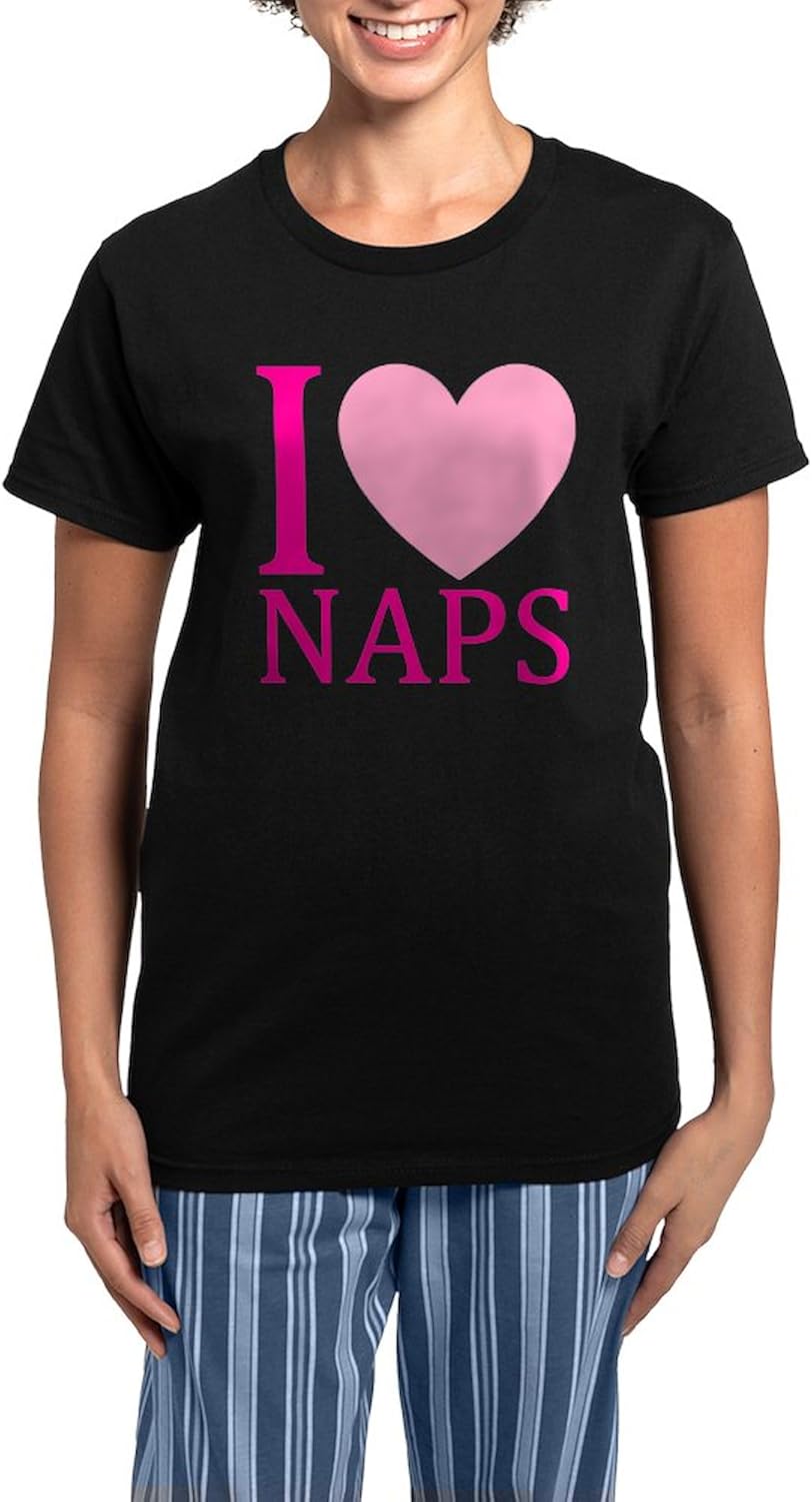 CafePress I Heart Naps Pajamas Womens Novelty PJ Sleepwear