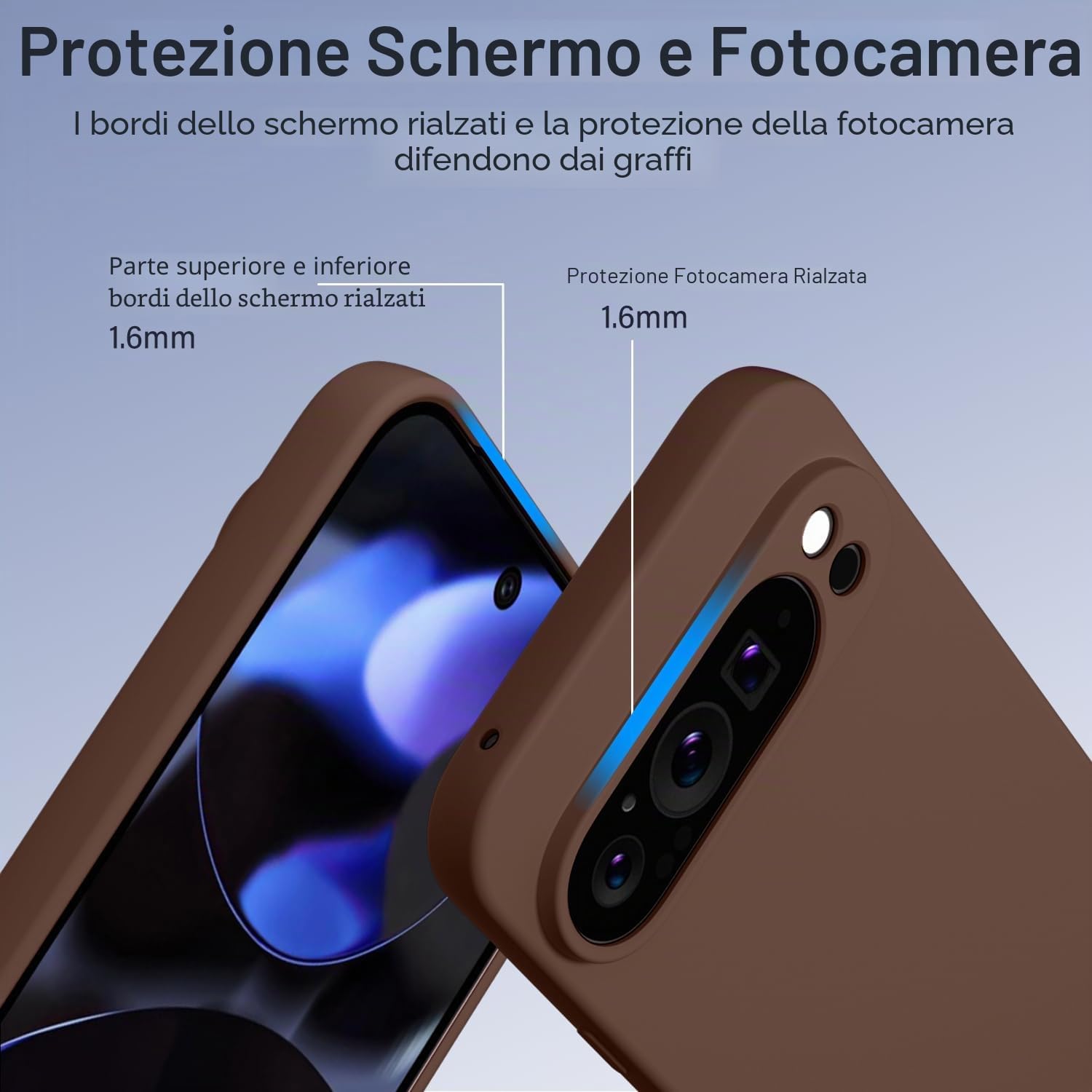 Custodia Ultra Sottile Per Google Pixel 9 E 9 Pro – Silicone Anticaduta E Antigraffio, Protezione Leggera