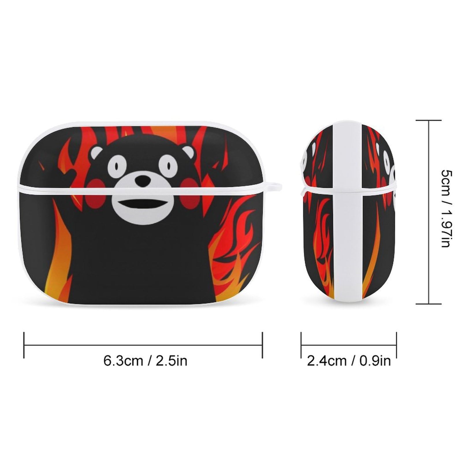 Apple - くまモンさま　AirPods2 エアーポッズ2 Amazon.co.jp: くまモンアップルイヤホン 保護ケース ヘッド