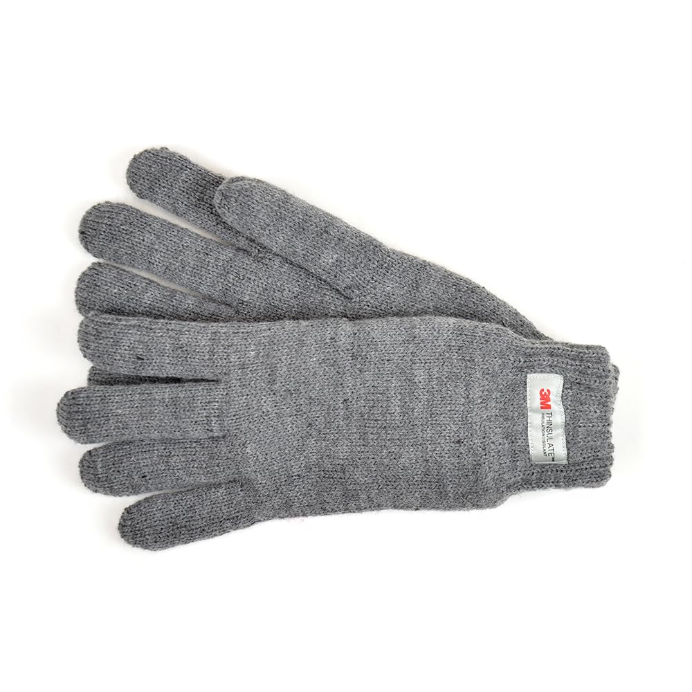 Undercover Ladies Thinsulate Knitted Gloves GL137 Grey