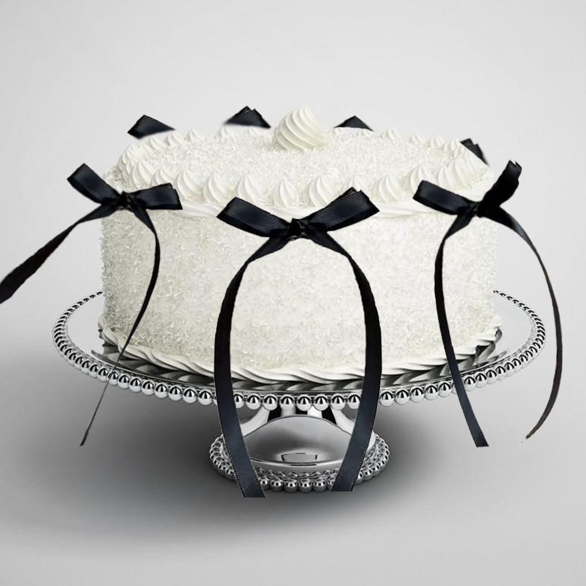 Topper Per Torta Di Compleanno – Decorazione In Plastica Nera – Set Da 7 Pezzi Per Feste E Ricorrenze - 2