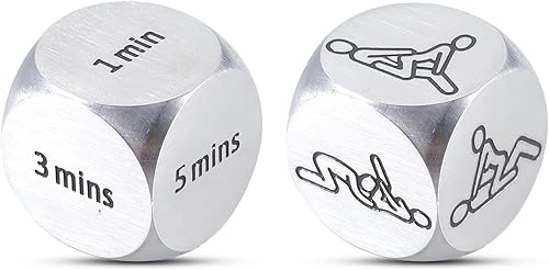 Regalos de Navidad para el día de San Valentín para novio, novia, cita, noche, idea de cumpleaños, parejas, dados divertidos de decisión, 11 regalos