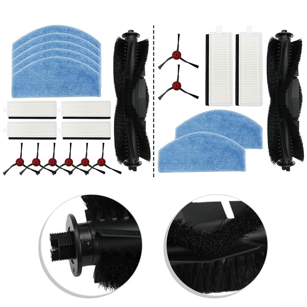 Brosse - HURRISE - Ensemble De Filtres De Brosses Latérales/principales