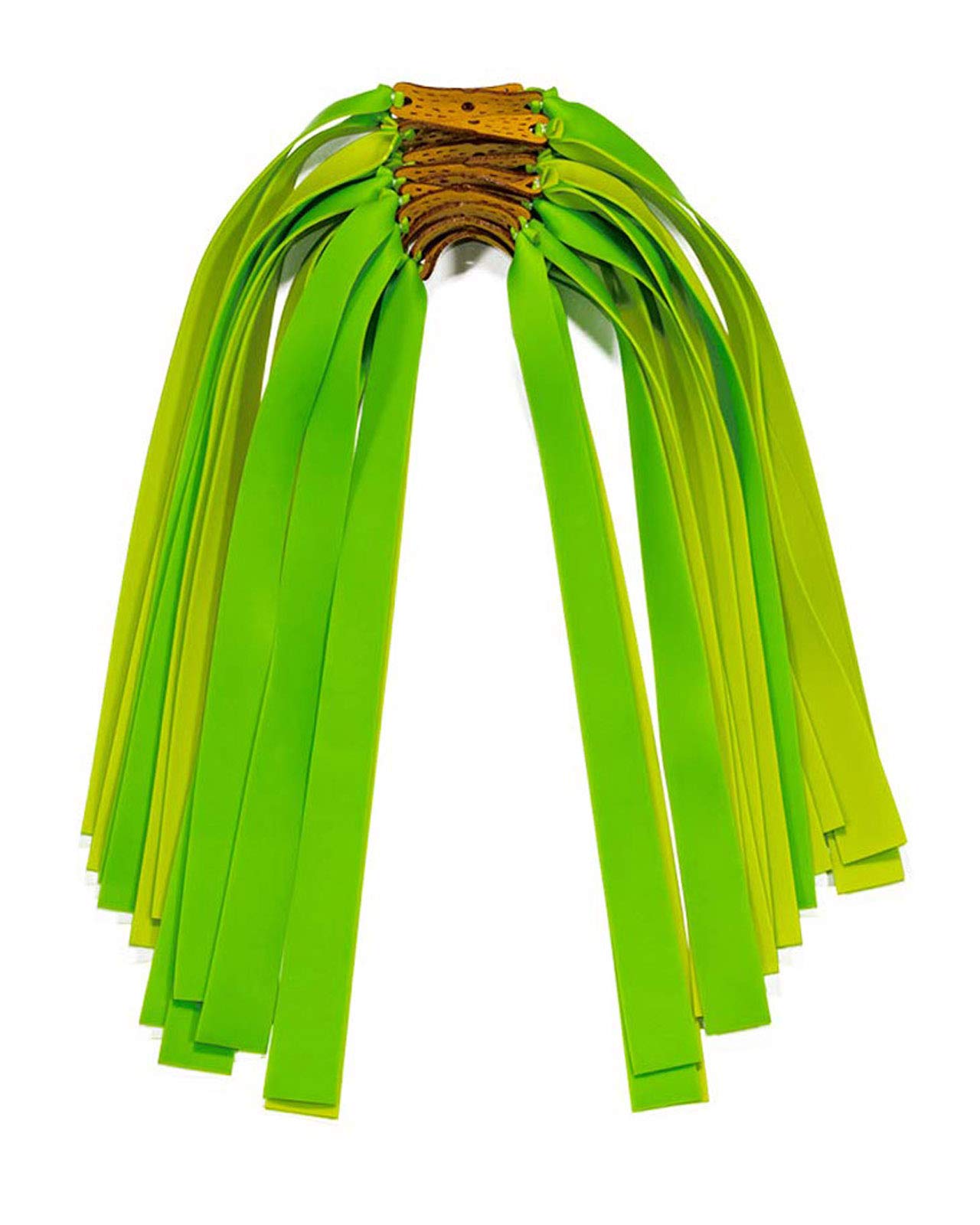 RCZZSUWE Slingshot Bands, 12 Pieces Flat Replacement Rubber/Latex Bands 1mm Thickness for Slingshot