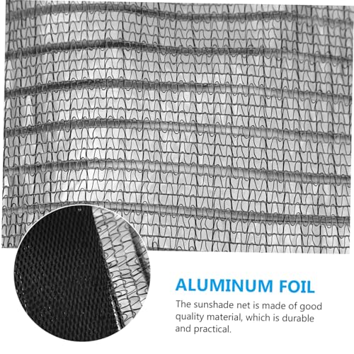 Malla de sombreado plata para evitar el calor en tu jardín 8