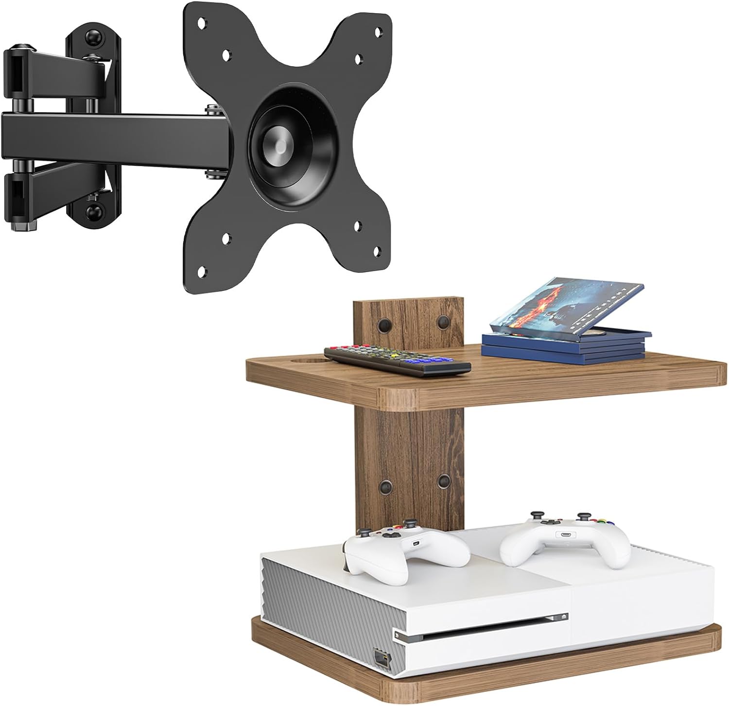 WALI TV Wall Mount and Floating Entertainment Center