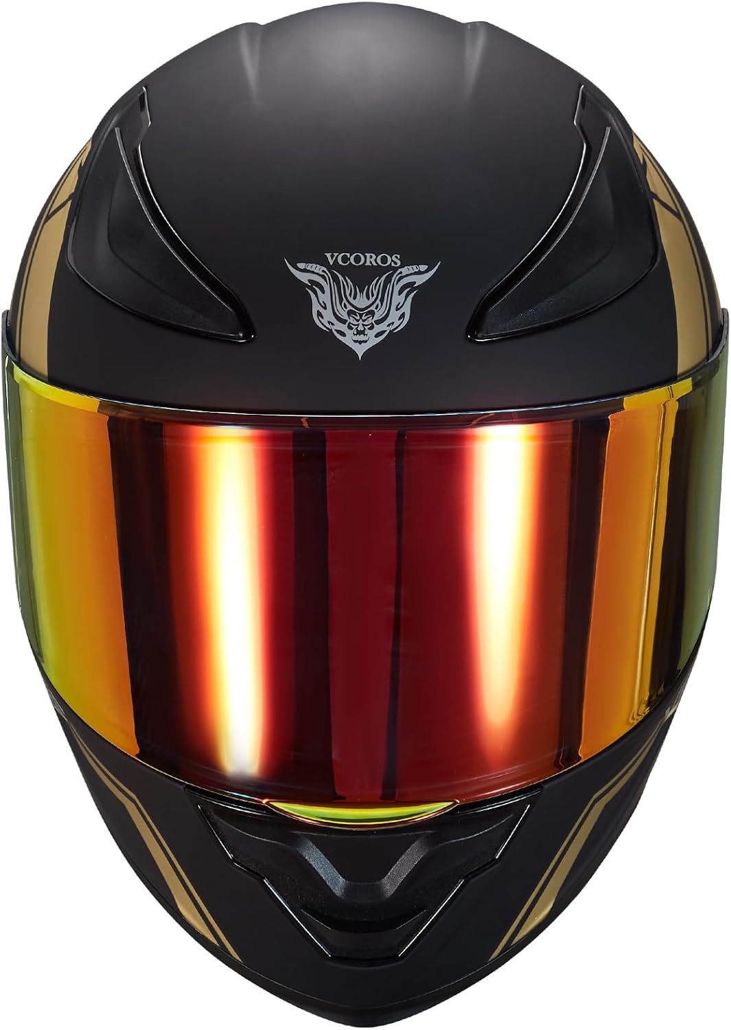 VCOROS Motorcycle Full Face Helmet for Unisex-Adults DOT Approved WS-609 Motorbike Street Bike Racing Helmets - Image 4