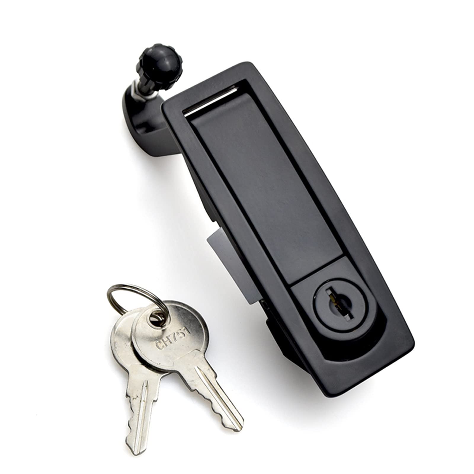 C2-57 Hardware Compression Latch Lock Zinc Alloy Flush Lever Latch Adjustable Grip 1Pcs(57BS)