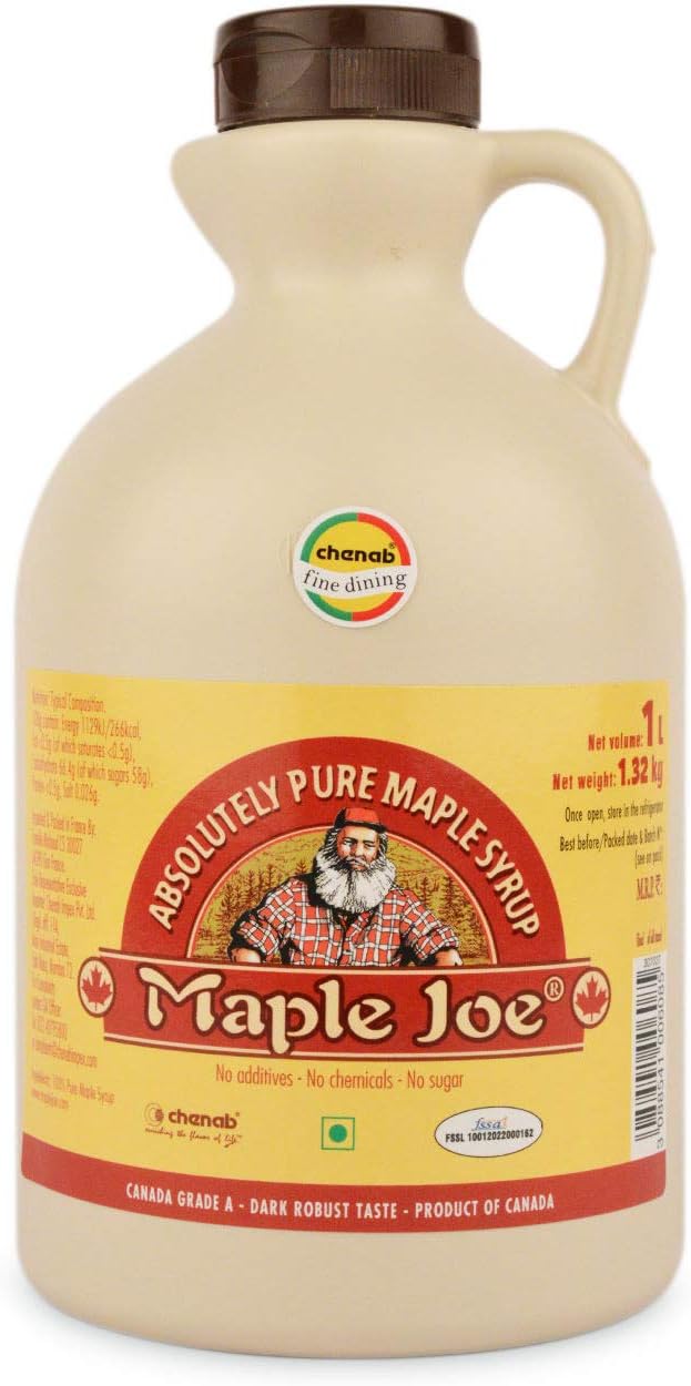 Canadian Grade A Maple Syrup, 1.32 kg | Light and Delicate | No Additives, No Added Colours